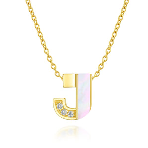 ABC Song J Necklace