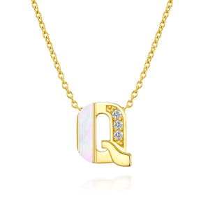 ABC Song Q Necklace